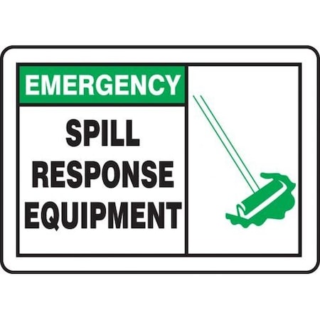 EMERGENCY SAFETY SIGN SPILL MCHL906XL